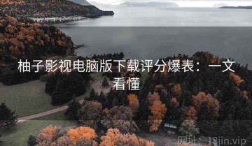 柚子影视电脑版下载评分爆表：一文看懂